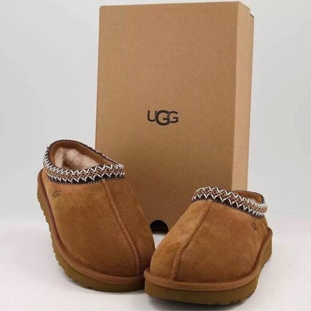 BNIB Ugg Tasman Chestnut Slippers Women’s Size 7 - Picture 8 of 8